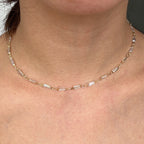 Estelle Mini Baguette Necklace