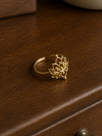 Maya Lotus Ring