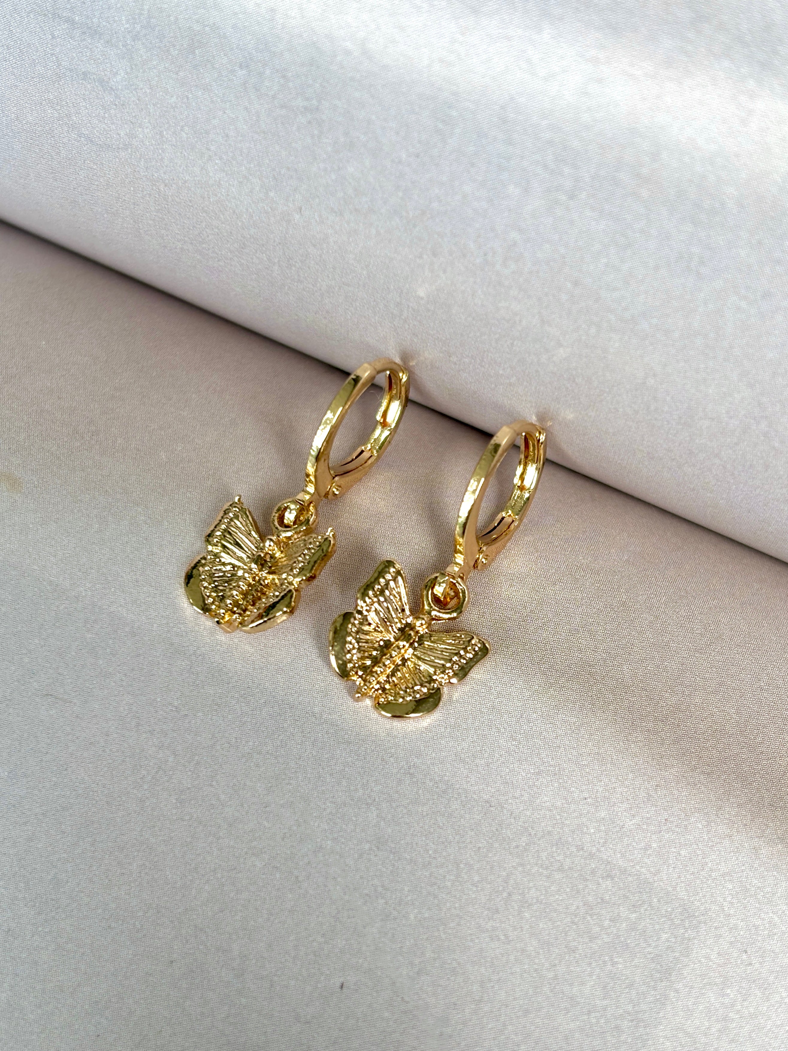 Colette Butterfly Mini Ear Hoops