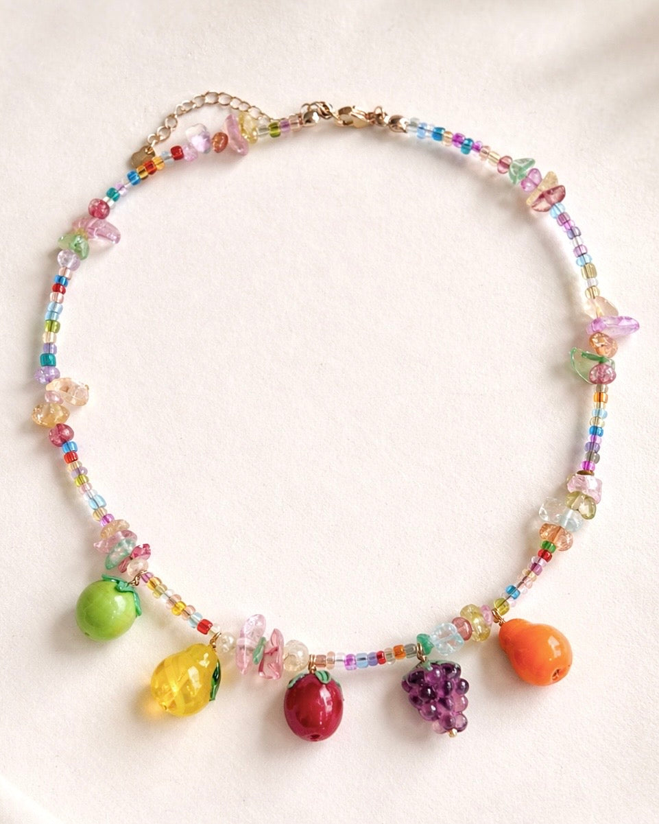 Anjou Glass Necklace