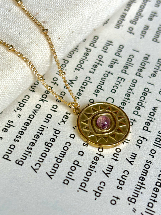 NITUNA Amethyst Necklace