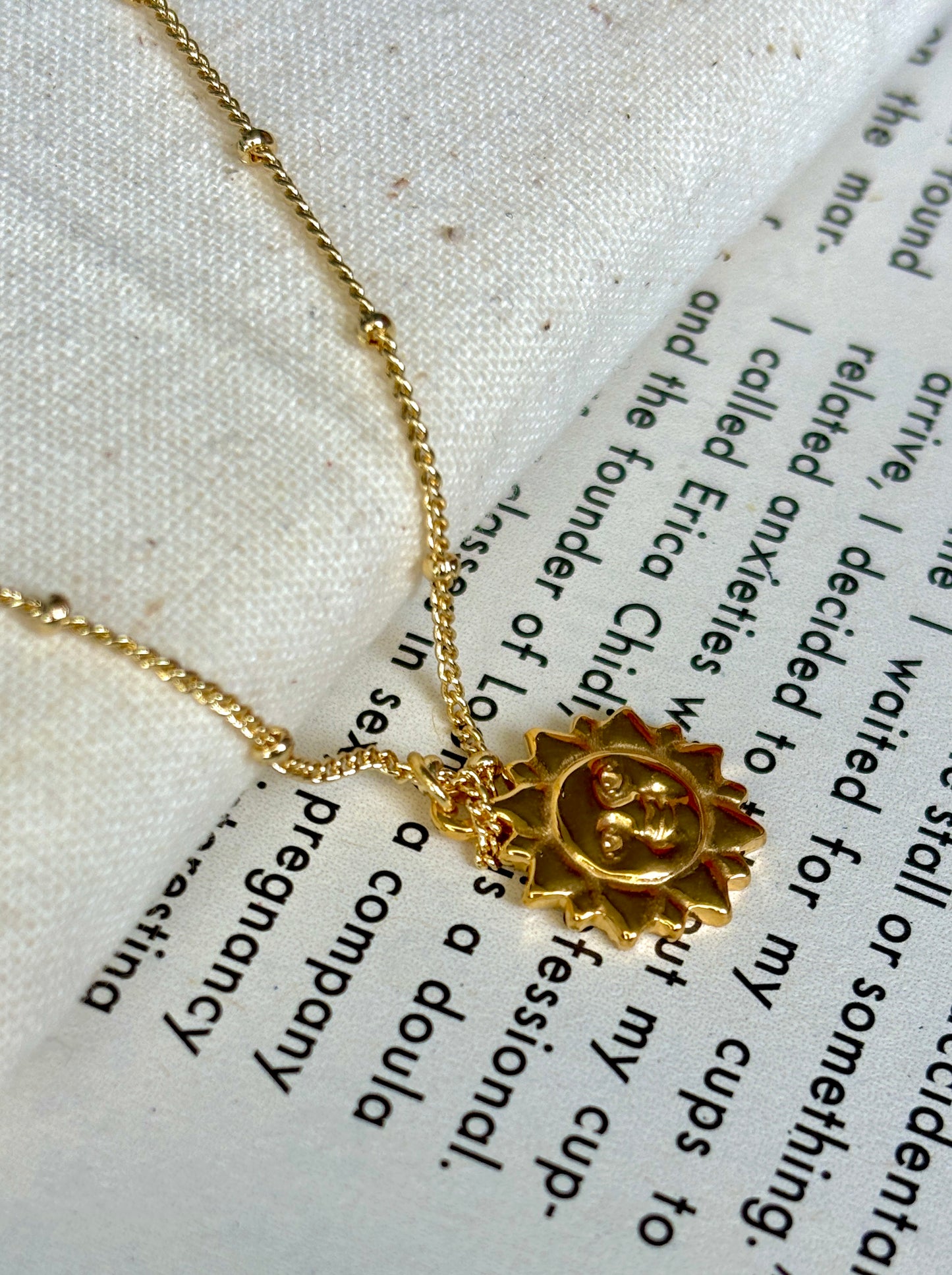 TALLULAH Sun Necklace