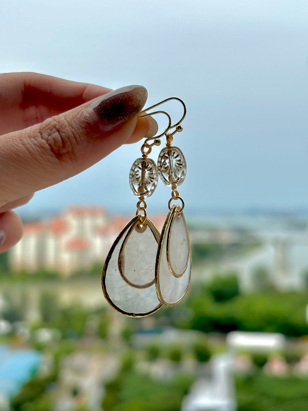 PLUIE Drop Earrings