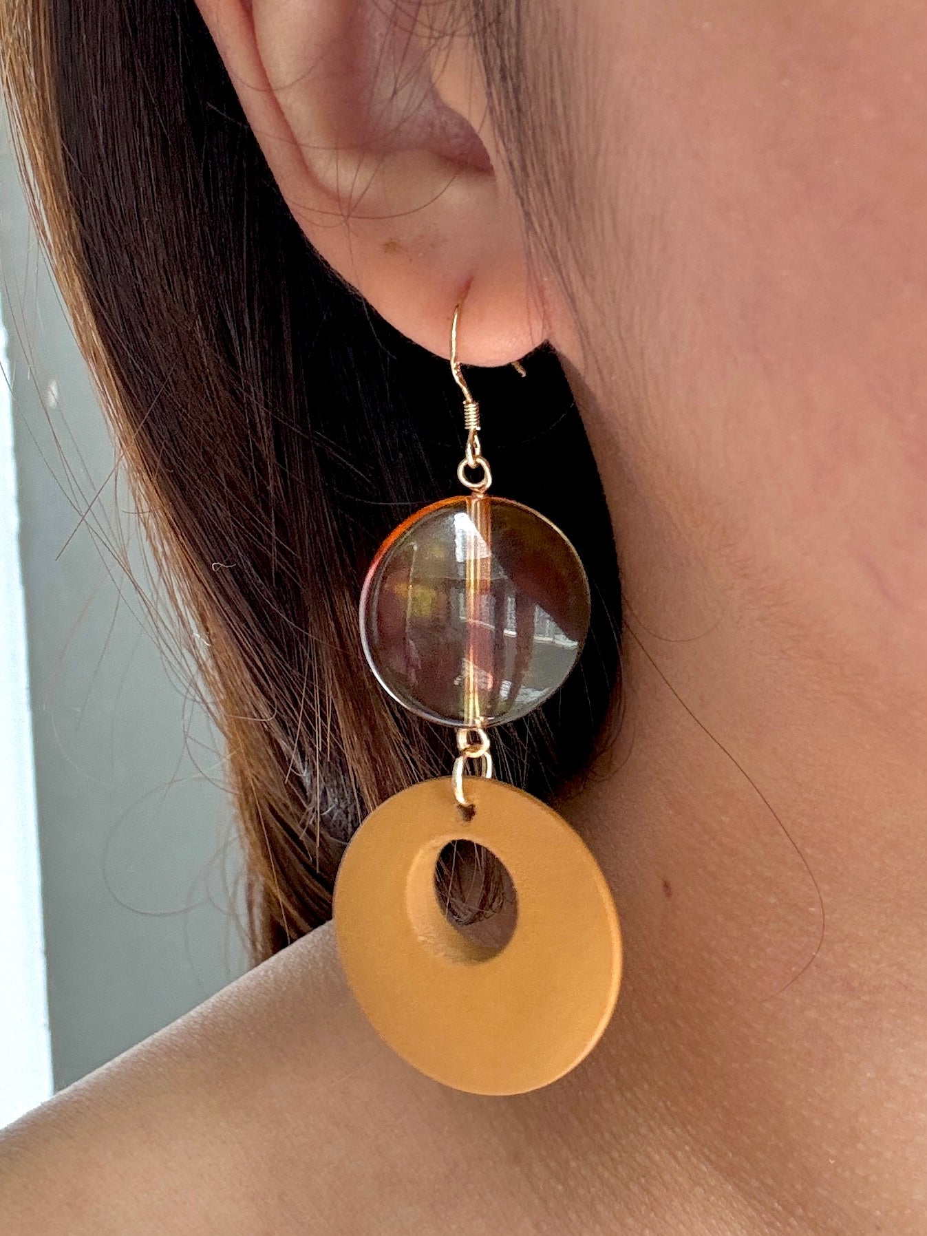 Akela Wooden Earrings