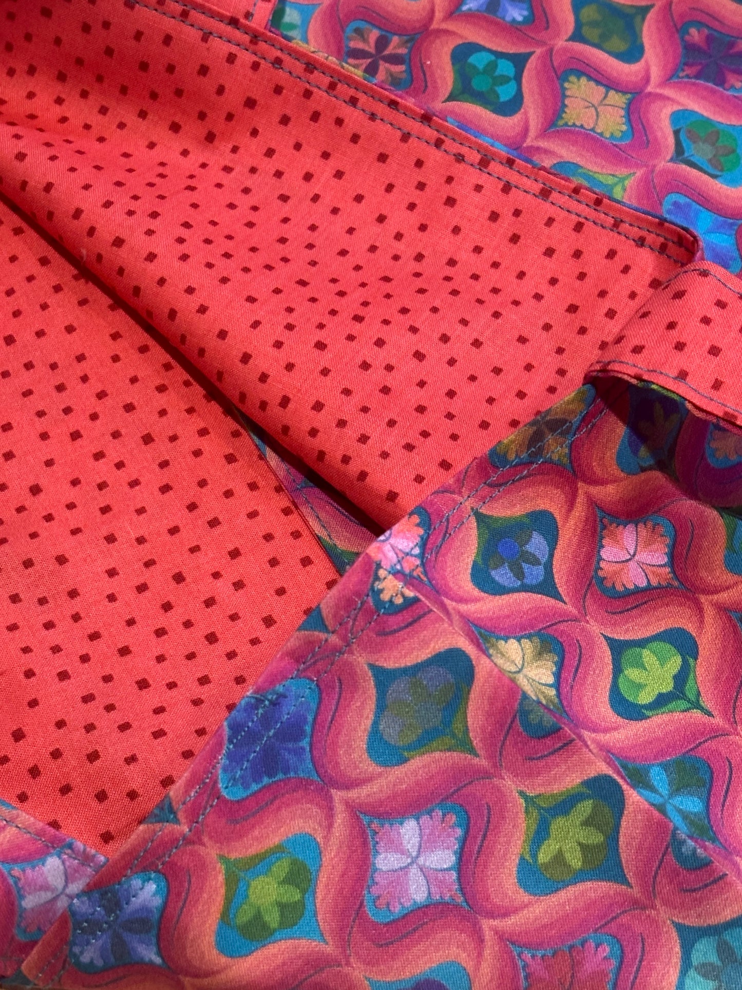 Josie Pocket Tote Bag - Wavy Daze