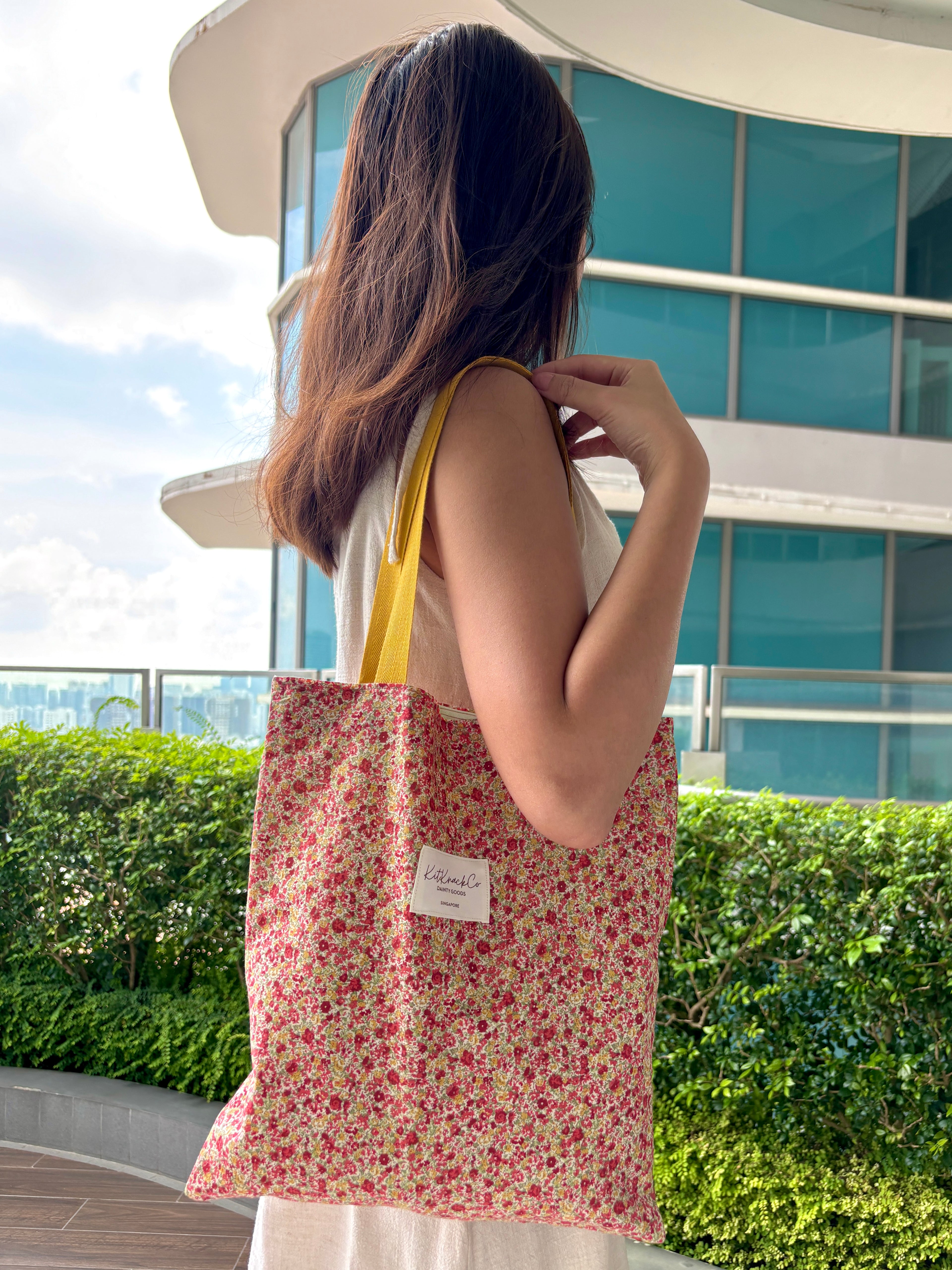 Charlotte Tote Bag - Poppy Bloom