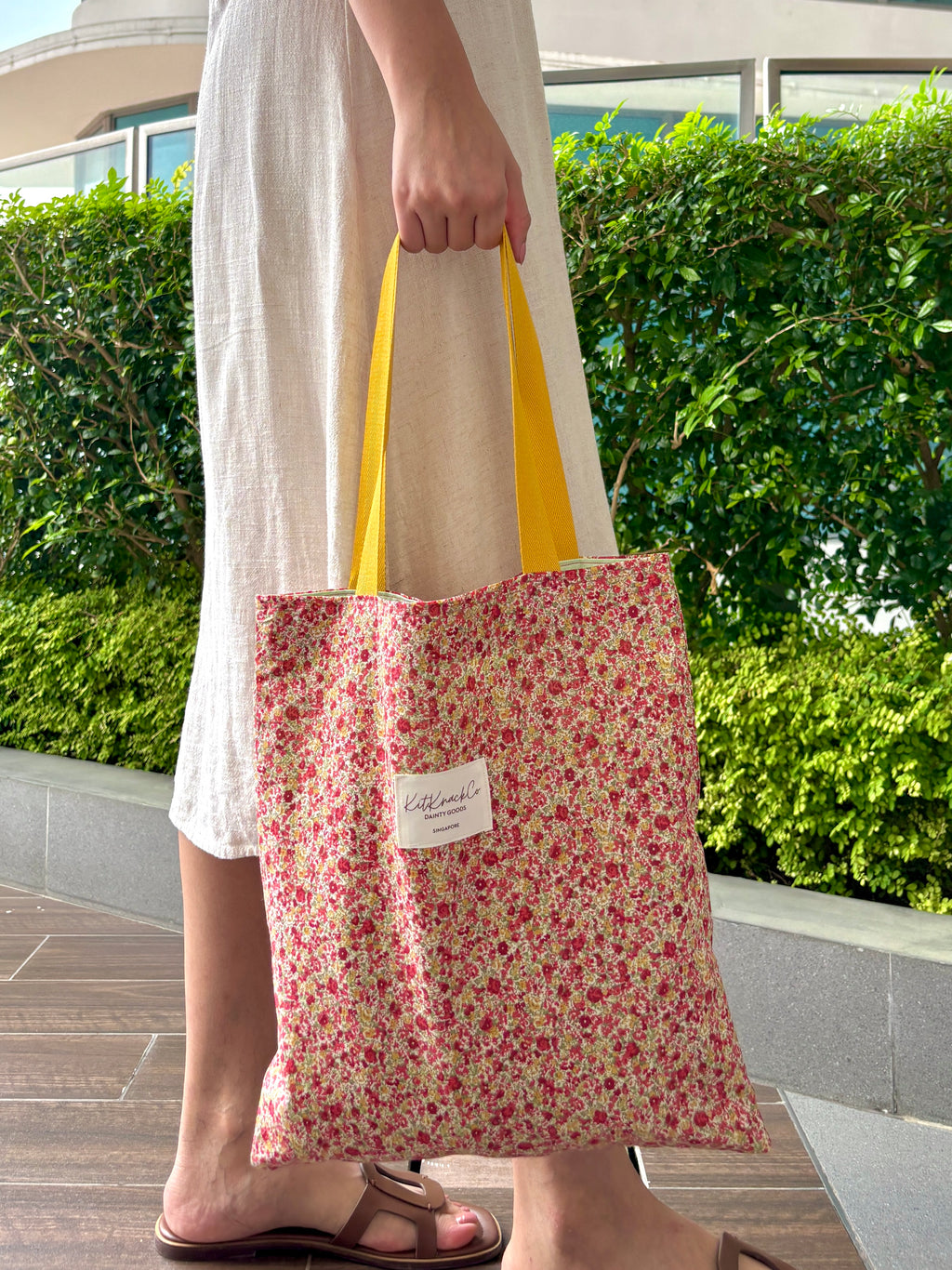 Charlotte Tote Bag - Poppy Bloom