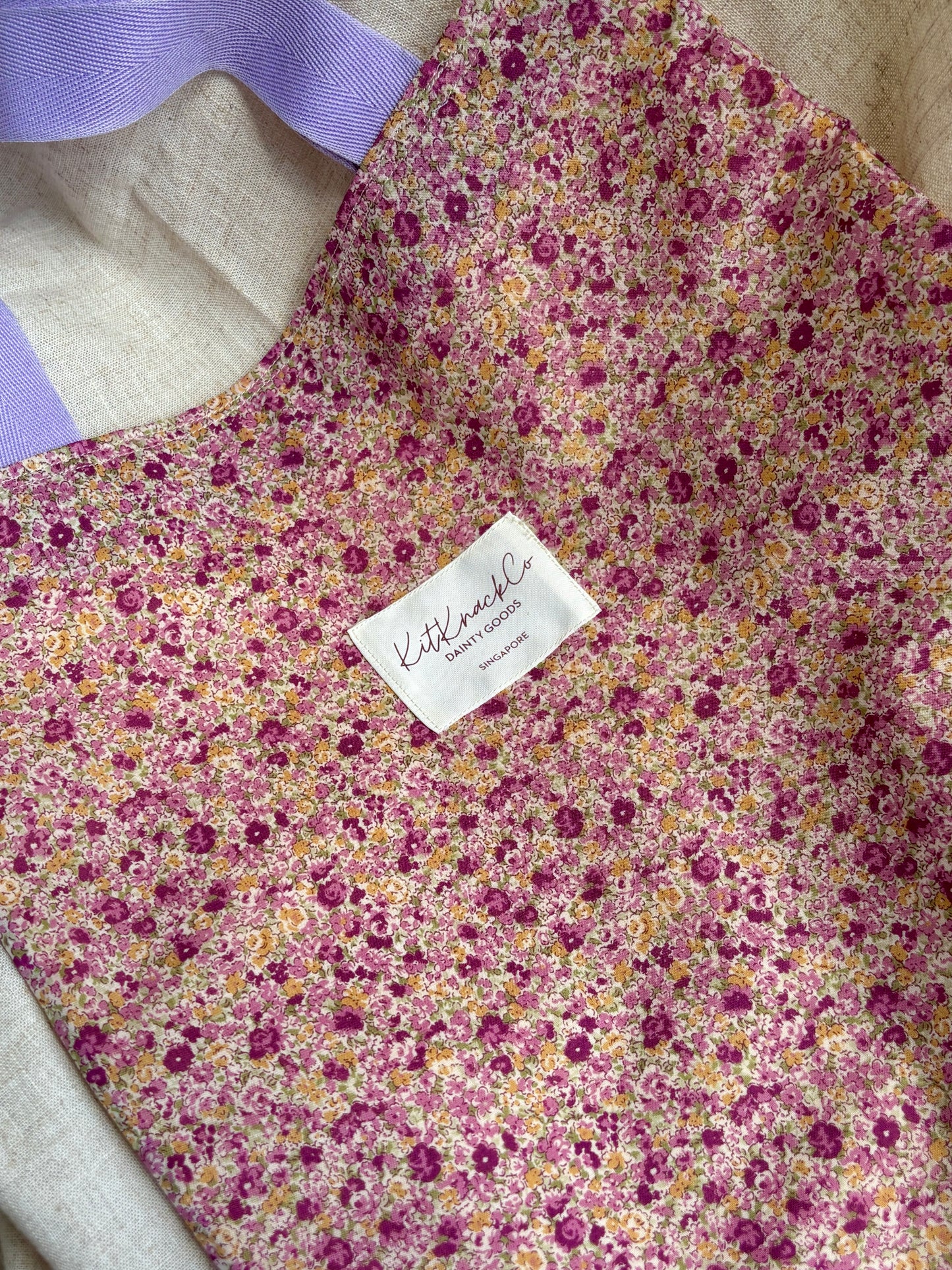 Charlotte Tote Bag - Violet Bloom