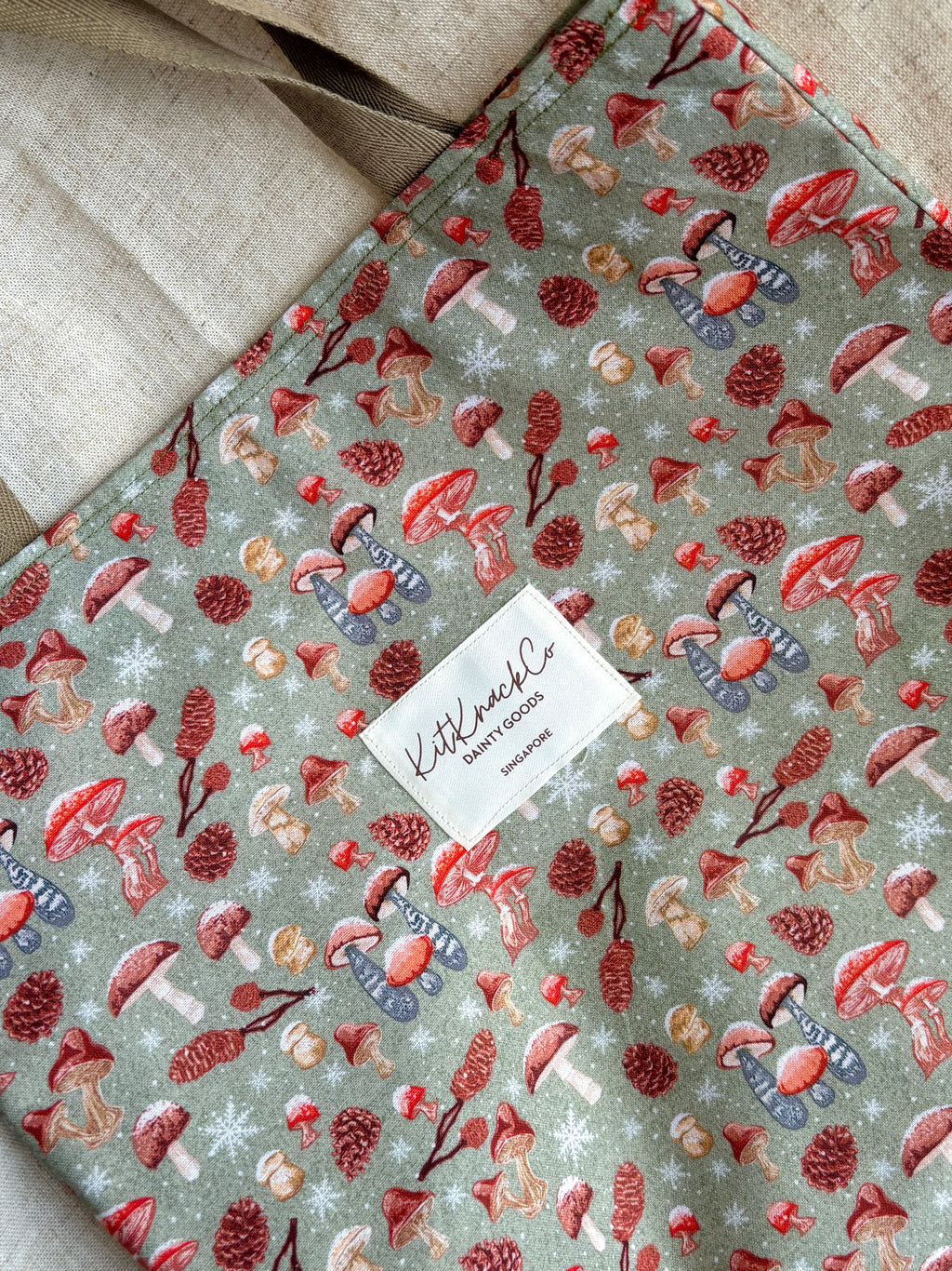 Charlotte Tote Bag - Mushroom Forest