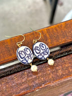 BENTE Ceramic Floral Earrings