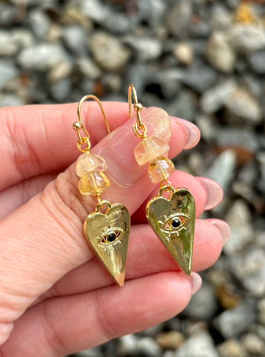 KALENA Heart Earrings