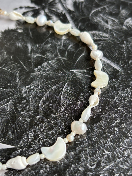 CHARO Pearl Choker Necklace