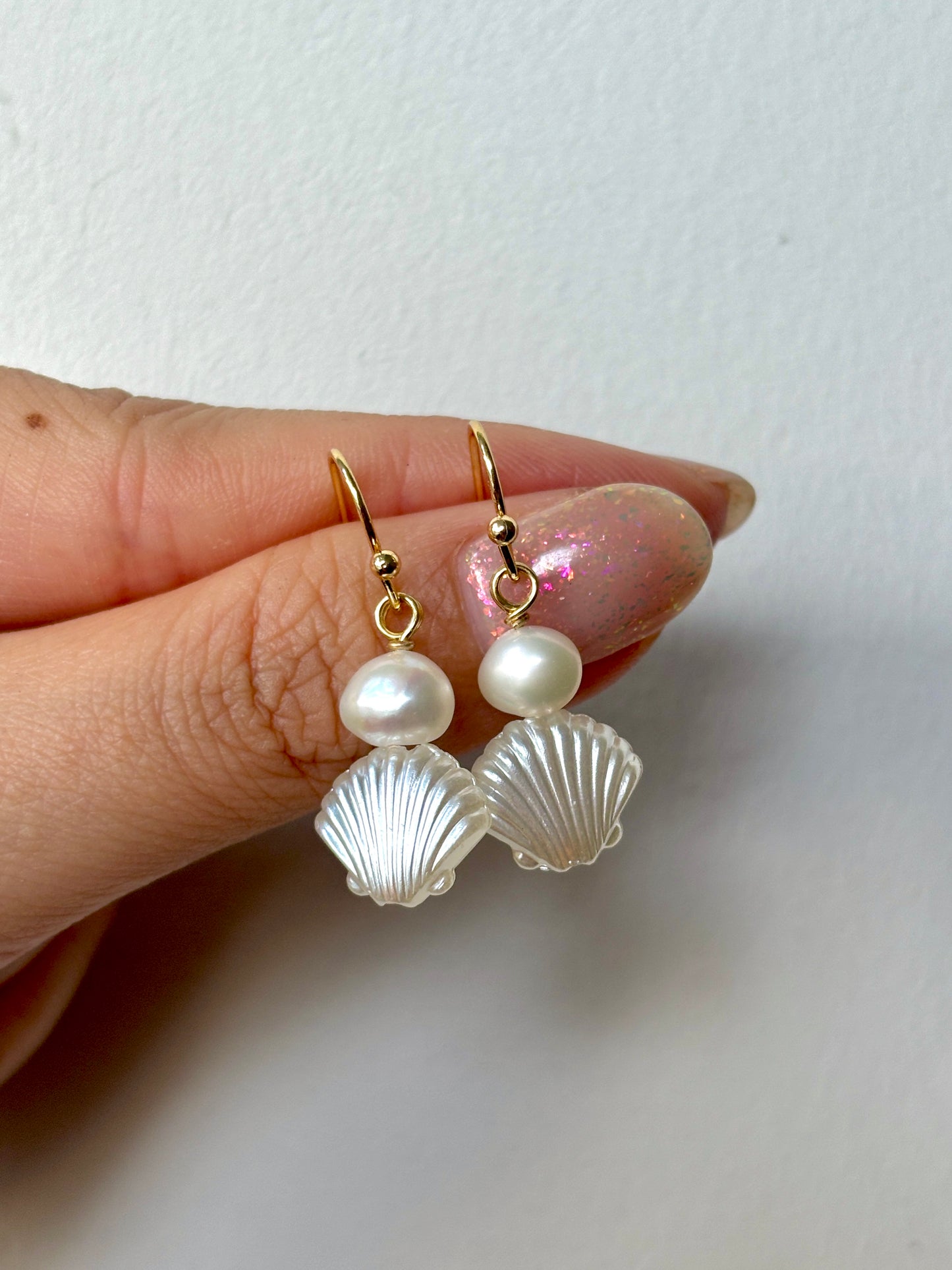 ARIEL II Pearl Earrings