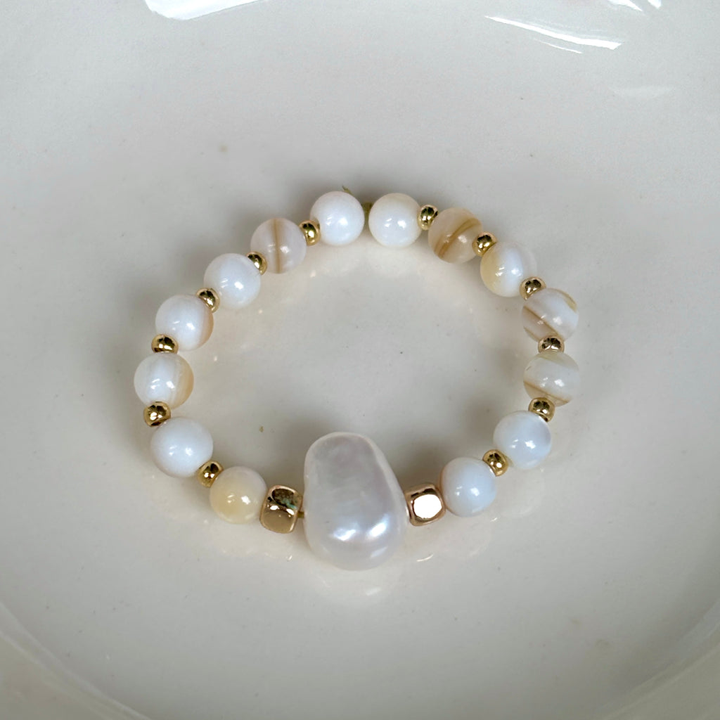 Hazel Beaded Ring