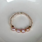 Maya Beaded Ring