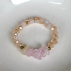Evelyn Glass Beaded Ring