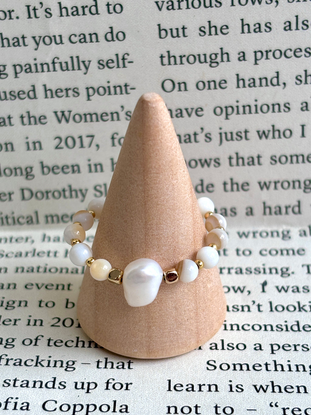 Hazel Beaded Ring