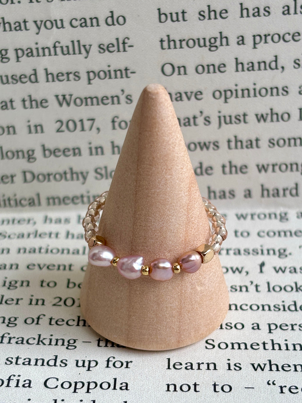 Maya Beaded Ring