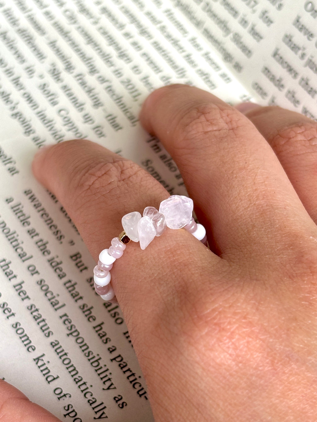 Ava Beaded Ring