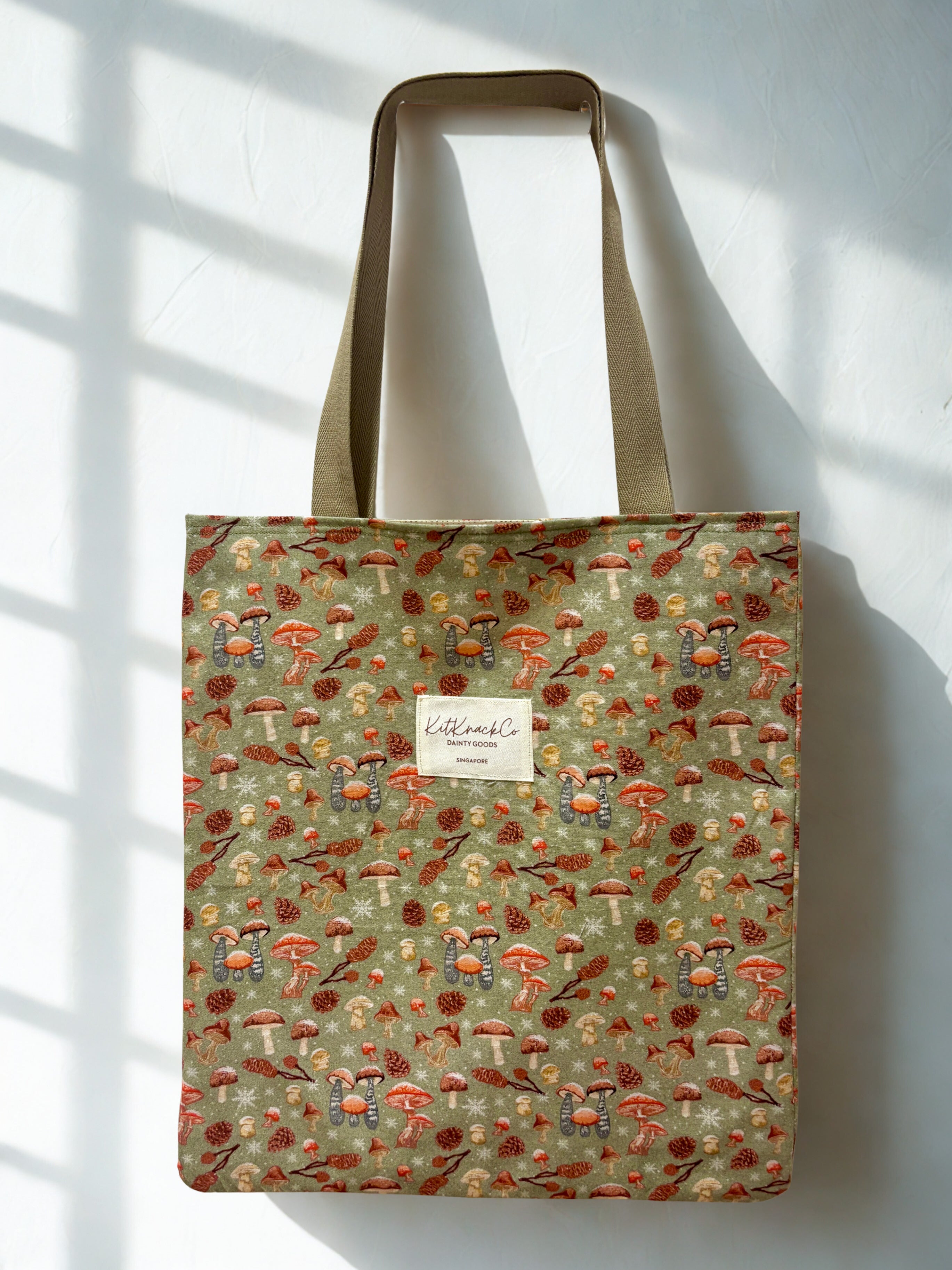 Charlotte Tote Bag - Mushroom Forest