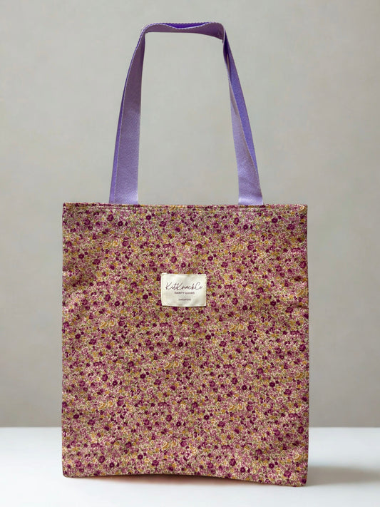 Charlotte Tote Bag - Violet Bloom