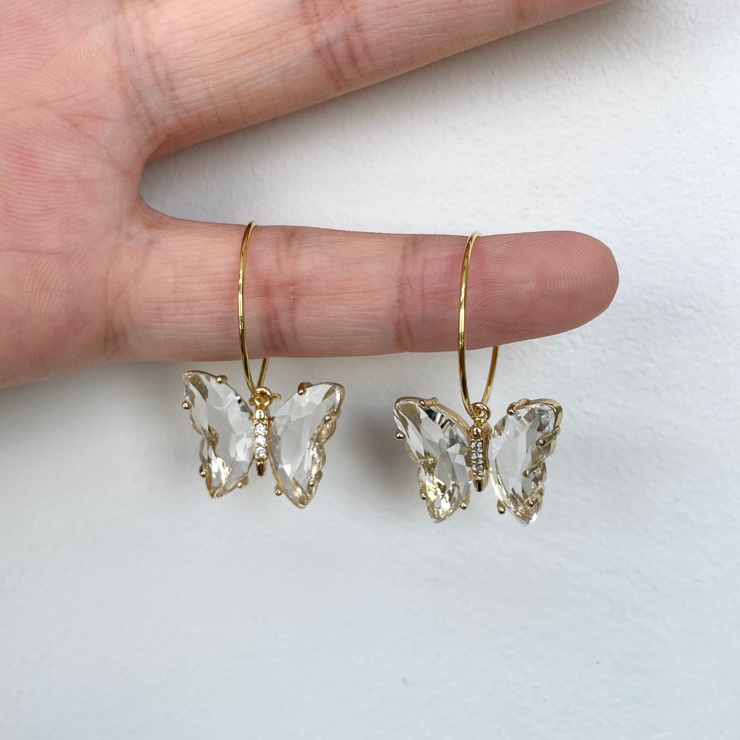 SIANNE Butterfly Ear Hoops