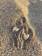 Betty Cubic Zirconia Love Heart Earrings