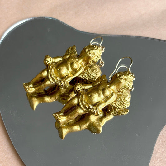 GOLDEN CUTIES XL Cupid Earrings