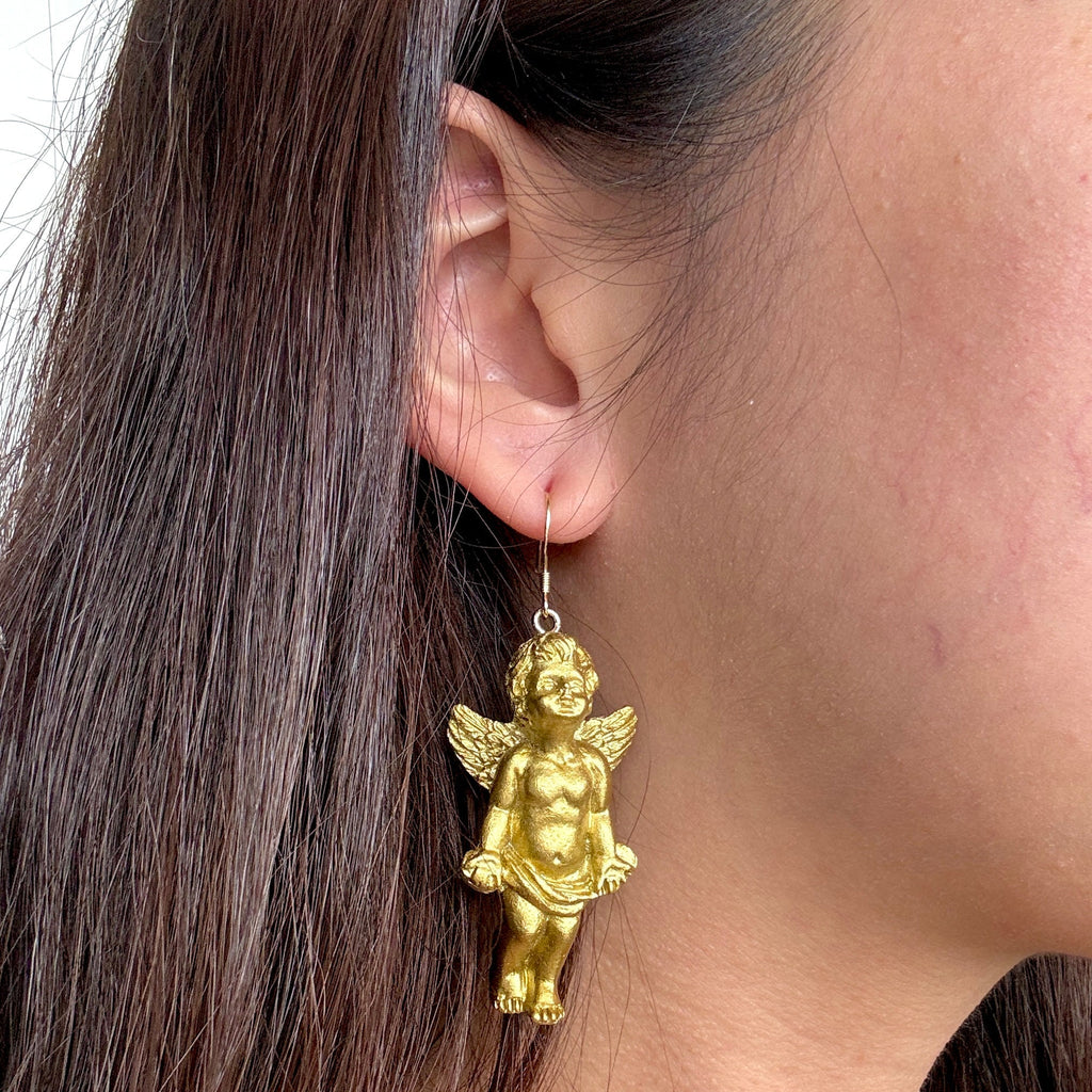 GOLDEN CUTIES XL Cupid Earrings