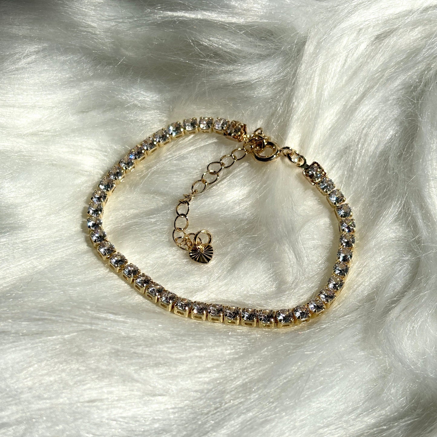 AGNES Cubic Zirconia Tennis Bracelet